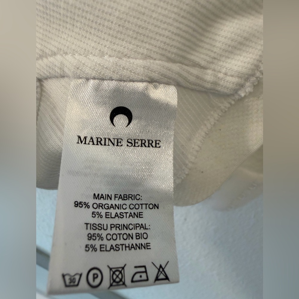 Marine Serre White Bralette - Picture 2 of 11